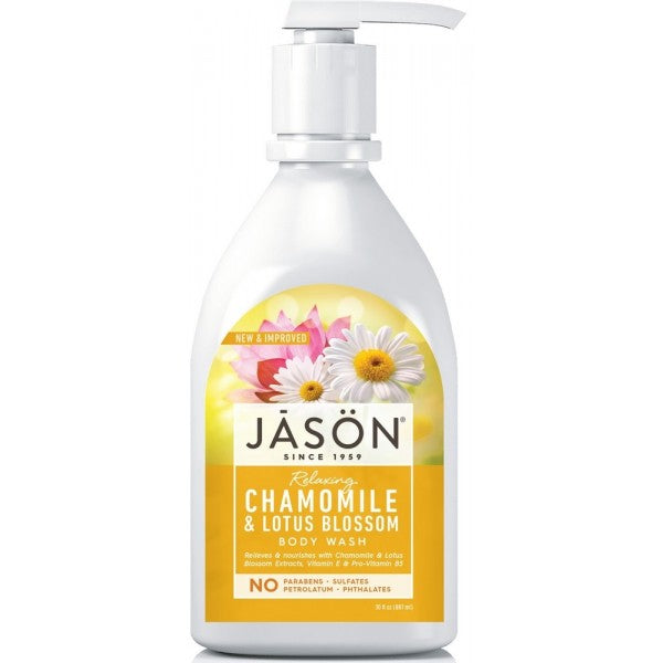 Jason Chamomile Relaxing Satin Body Wash (Pump) 887ml