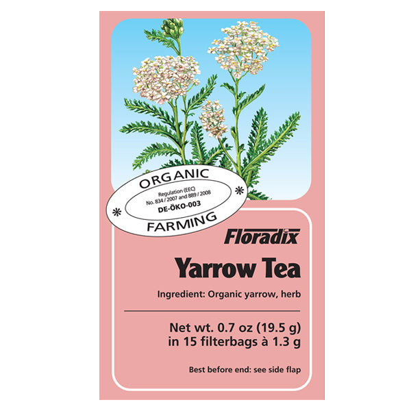 Floradix Organic Yarrow Tea (15 T/Bags)