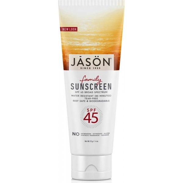Jason Family Sunscreen SPF45+ Broad Spectrum 113g