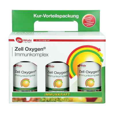 Dr Wolz Zell Oxygen Immunkomplex 3 x 250ml Economy Pack