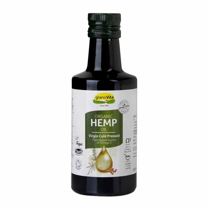 GranoVita Organic Hemp Oil 260ml