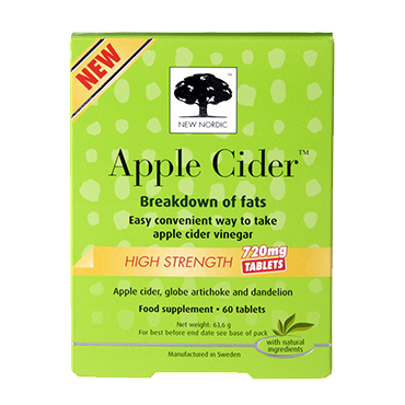 New Nordic Apple Cider  High Strength Tablets 720mg (60)