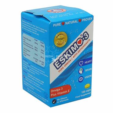 Eskimo Omega 3 with Vitamin E (105 Capsules)