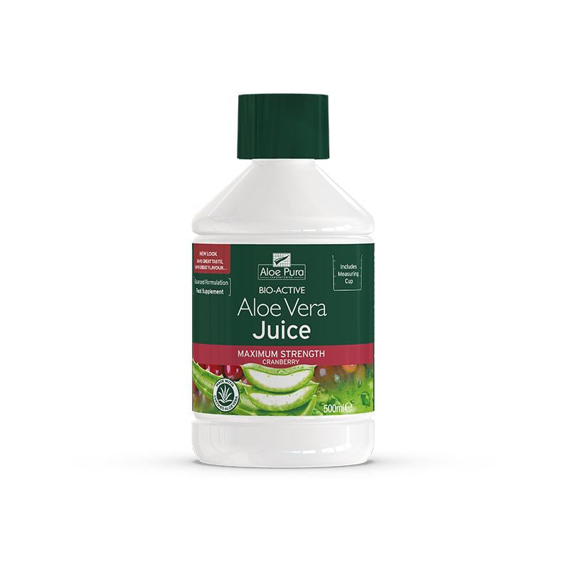Aloe Pura Aloe Vera Juice Maximum Strength (Cranberry)