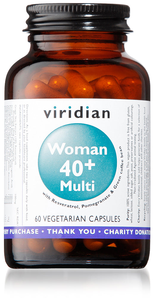 Viridian Woman 40+ Multi - 60 Veg Caps