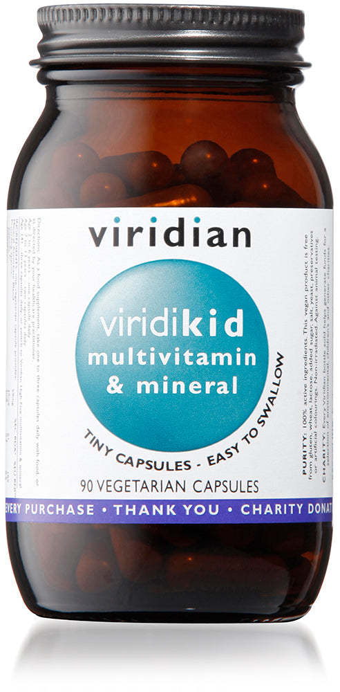 Viridian ViridiKid Multivitamin &amp; Mineral - 90 Caps