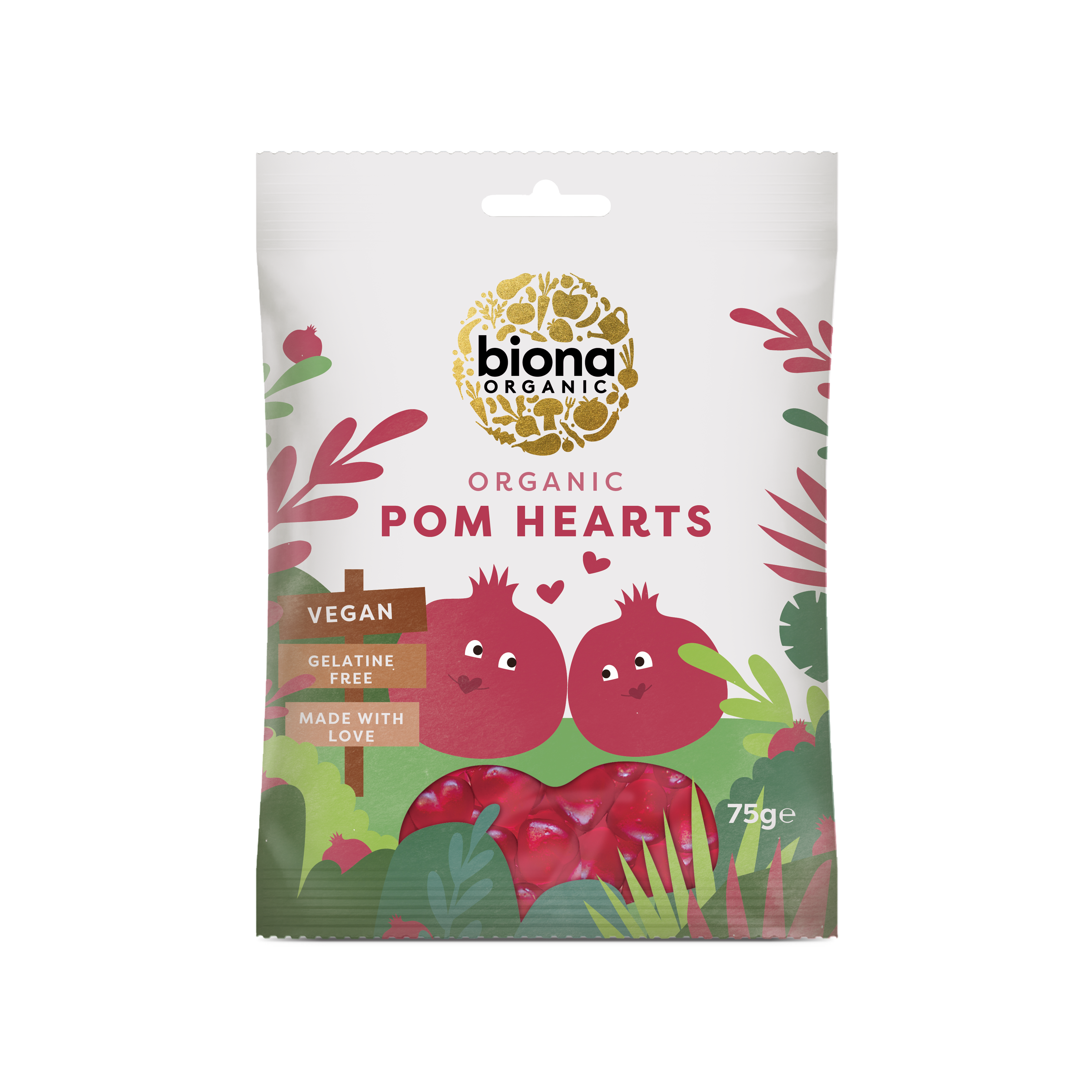 Biona Organic Pomegranate Gummies (75g)