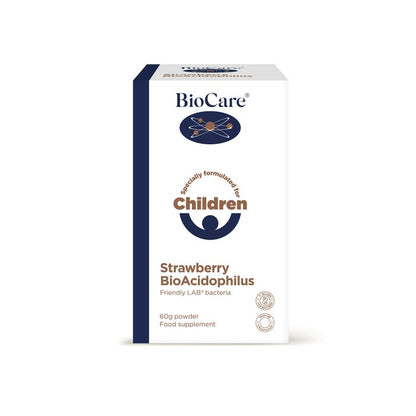 BioCare Childrens Strawberry Bio-Acidophilus Powder 60g