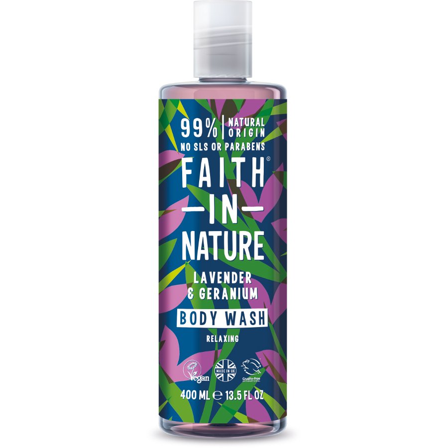 Faith In Nature - Lavender &amp; Geranium Body Wash (400ml)