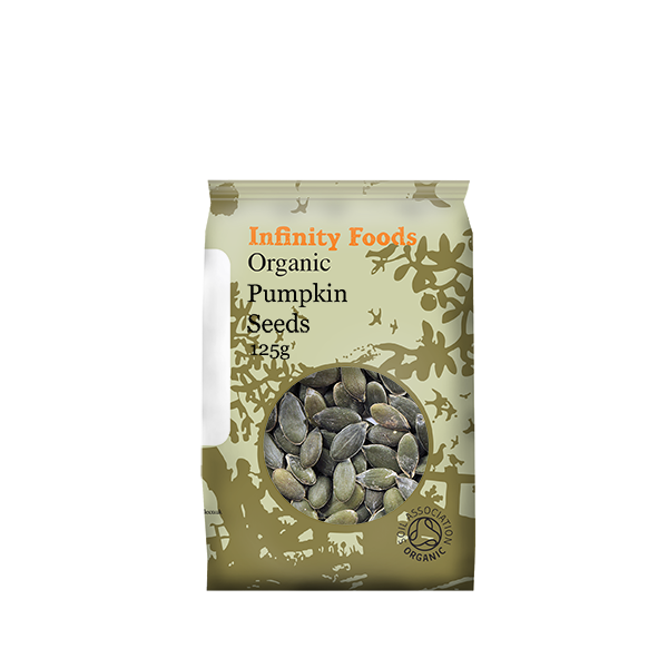 Infinity Foods Organic Pumpkin Seeds 125g