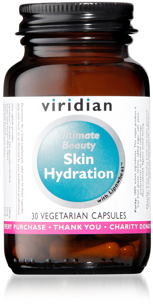 Viridian Ultimate Beauty Skin Hydration - 30 Veg Caps