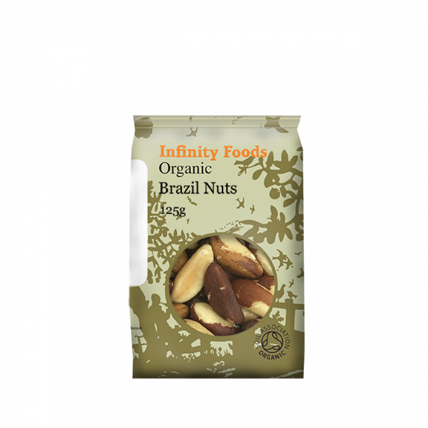 Infinity Foods Fair Trade Brazil Nuts 250g