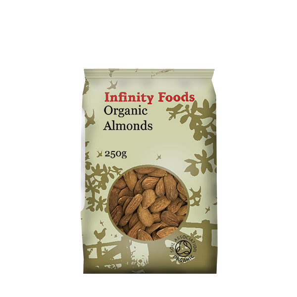 Infinity Foods Organic Almonds 250g