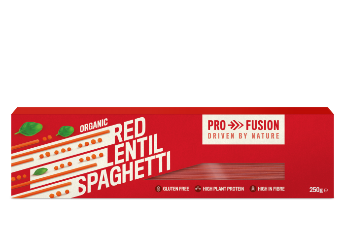 Profusion Organic Red Lentil Spaghetti 250g