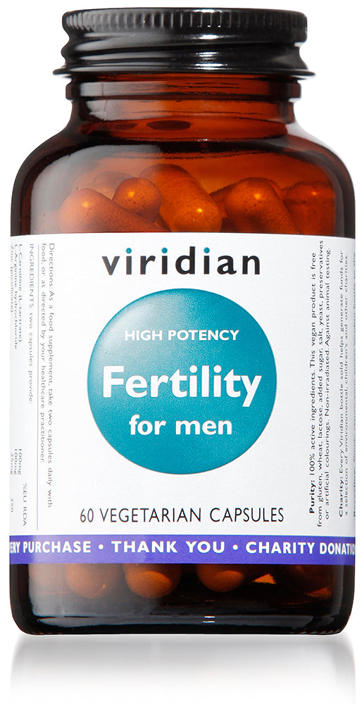 Viridian High Potency Fertility For Men (60 Veg Caps)