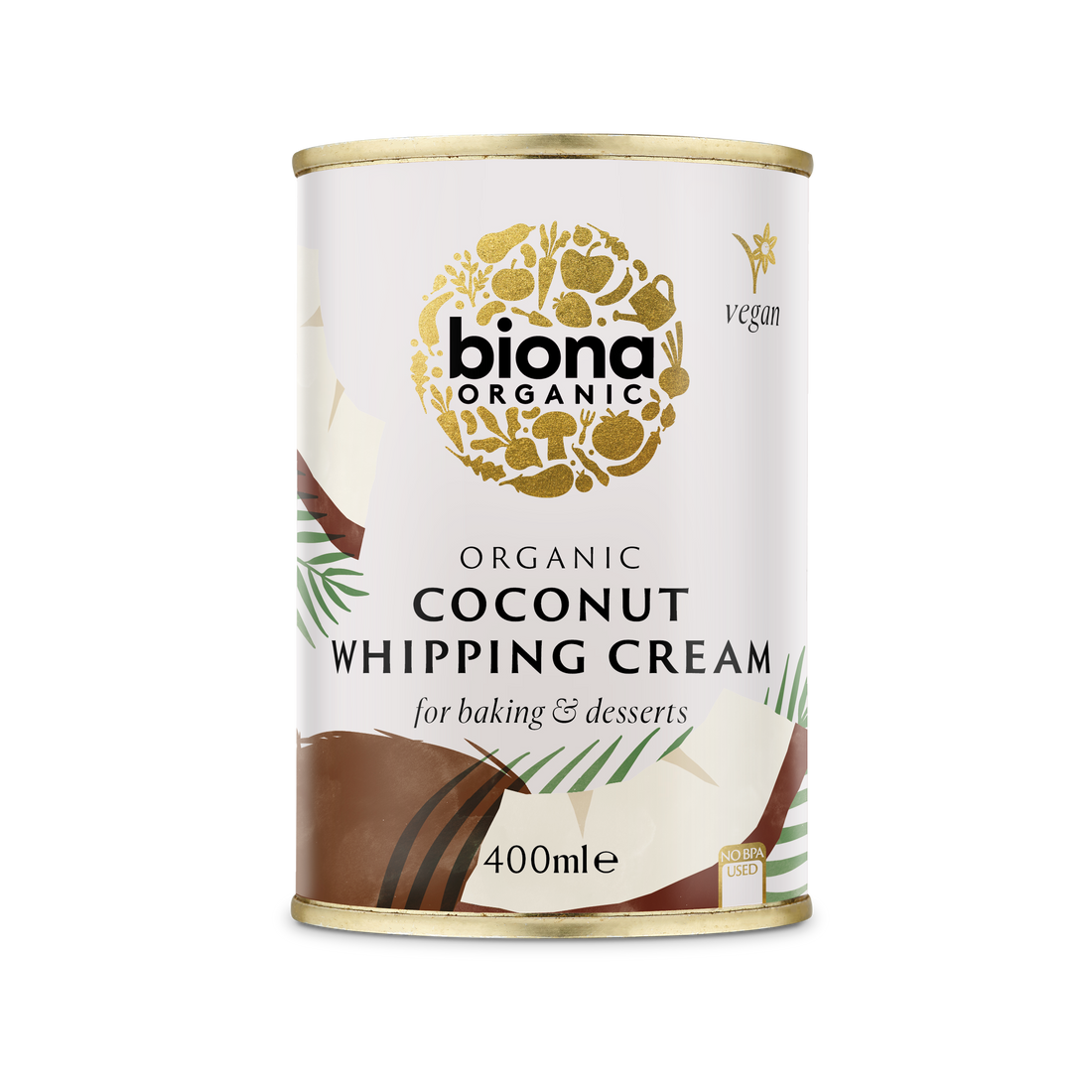 Biona Organic Coconut Whipping Cream 400ml