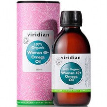 Viridian Organic Woman 40 + Omega Oil - 200ml