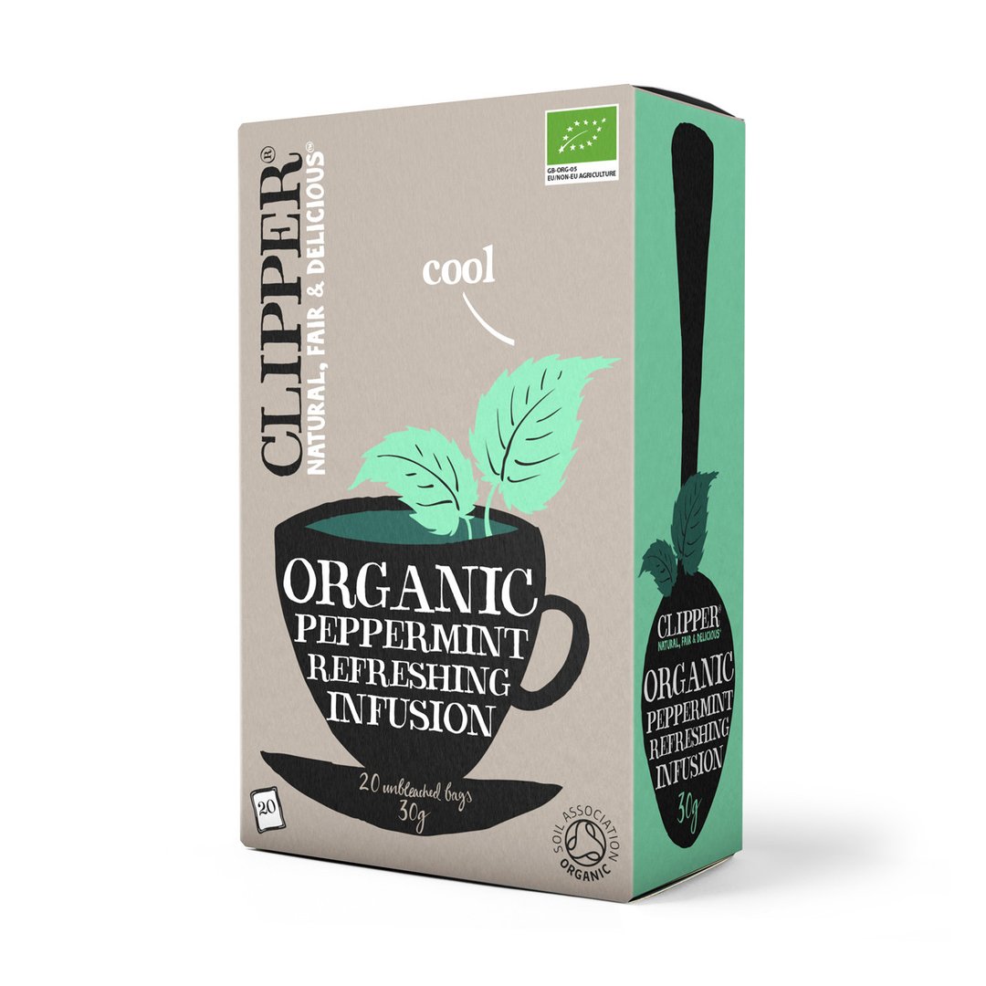 Clipper Organic Peppermint Fairtrade Tea (20 T/bags)