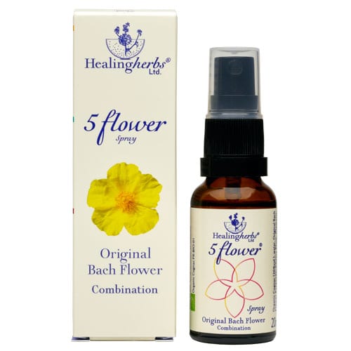 Healing Herbs Original Bach 5 Flower Spray 20ml (Combination)