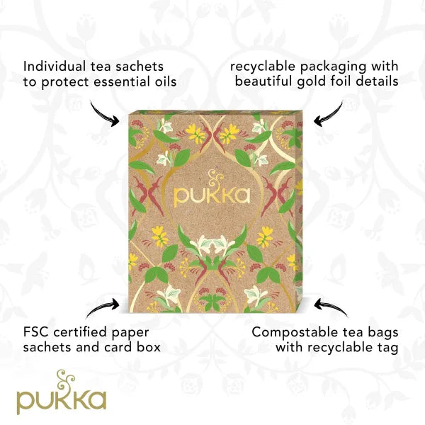 Pukka Day To Night Organic Tea 32g (20 tea sachets)