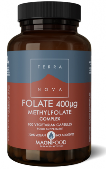 Terranova Folate 400ug (Methylfolate Complex) (100 Caps)
