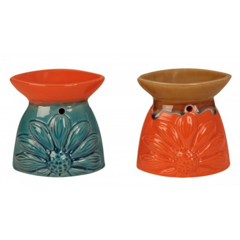 Ceramic Oil Burner - Sunflower