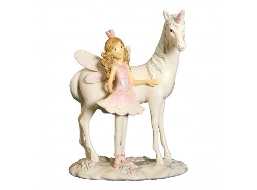 Princess Fairy &amp; Unicorn 17.5cm
