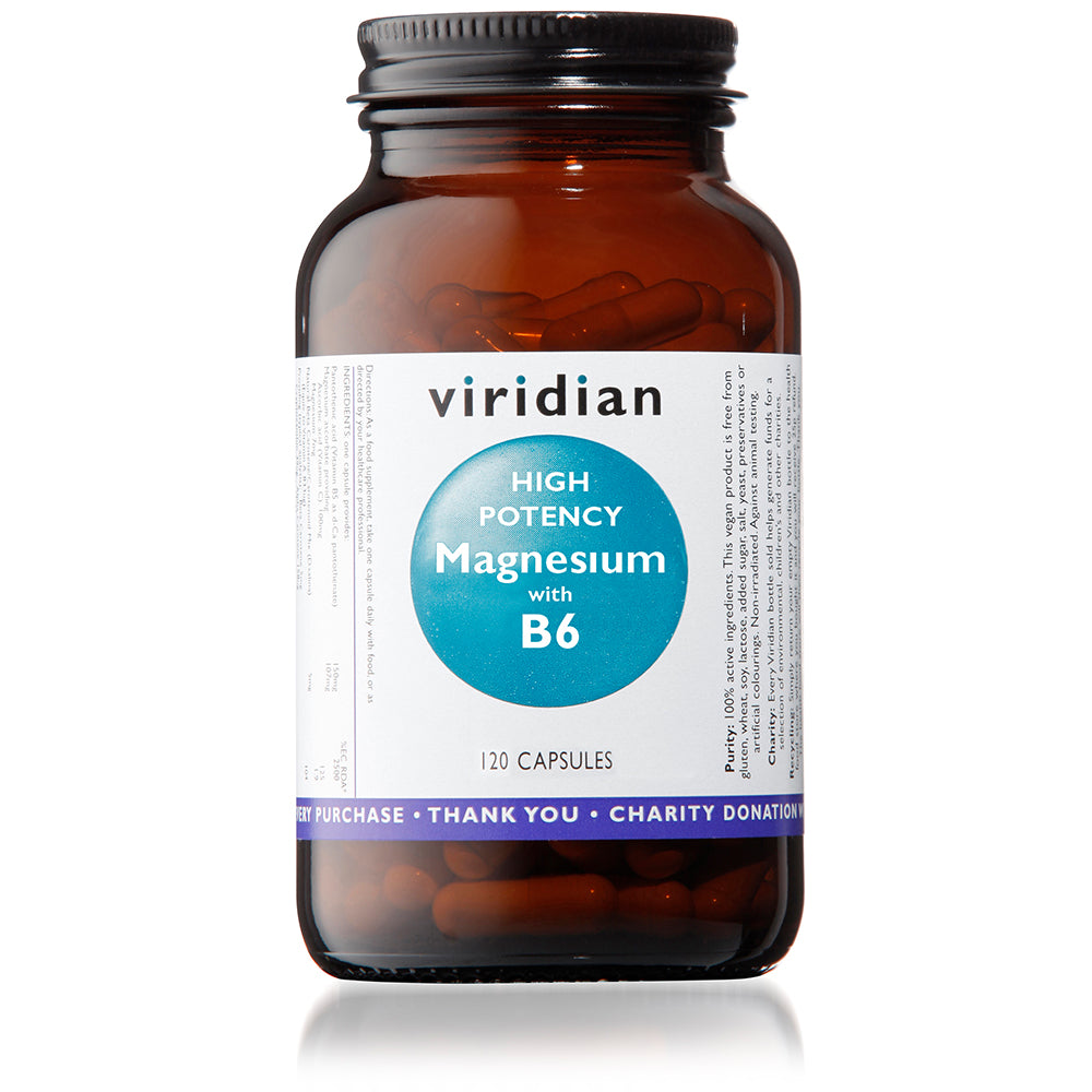 Viridian High Potency Magnesium w/B6 (120 Caps)