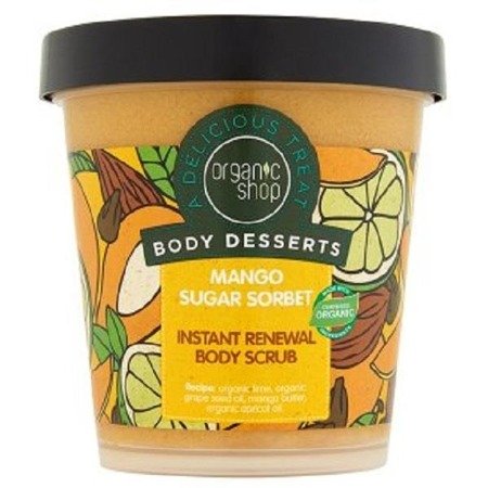 Organic Shop Body Desserts Instant Renewal Body Scrub 450ml