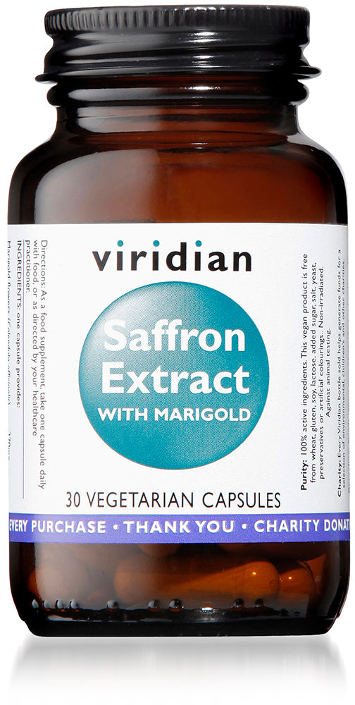Viridian Saffron Extract 30mg with Marigold