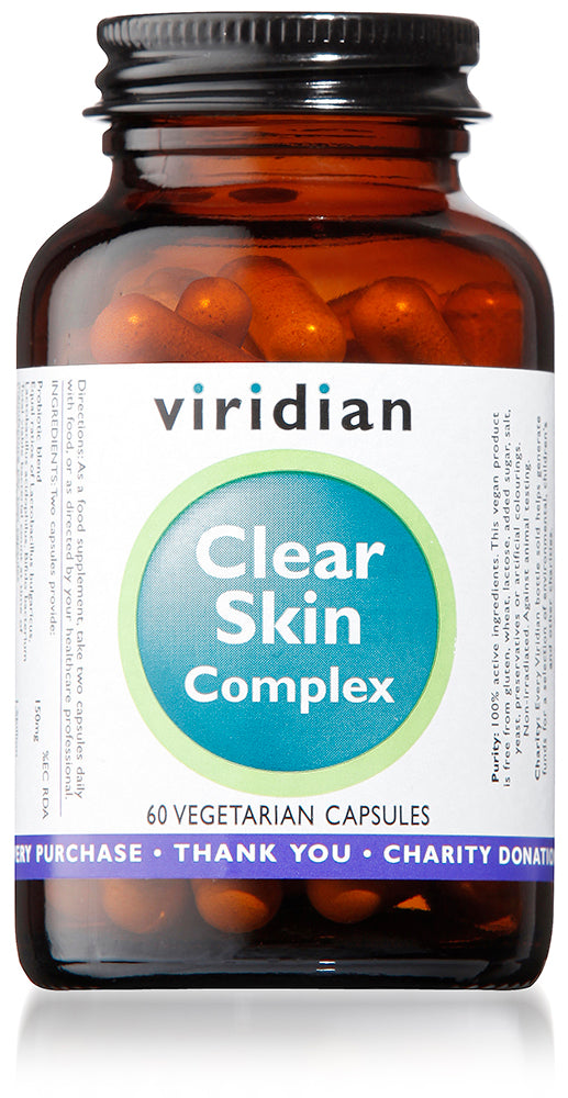 Viridian Clear Skin Complex - 60 Veg Caps