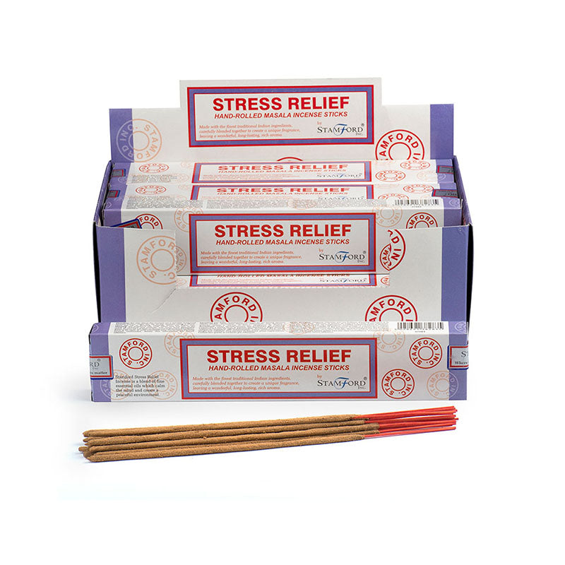 Incense Sticks - Stress Relief Masala - 15 Sticks