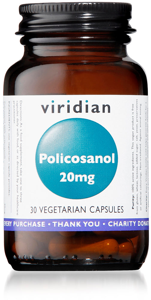 Viridian Policosanol 20mg (30 Caps)