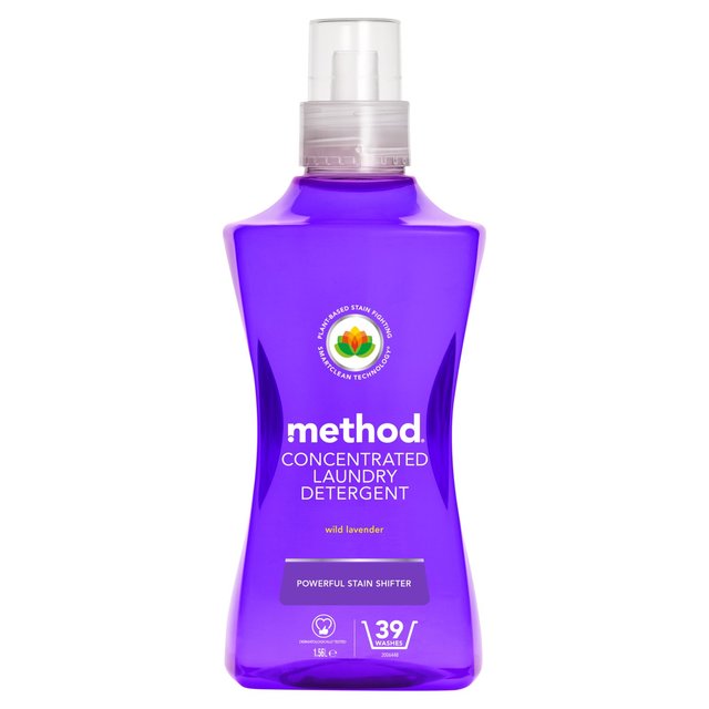 Method Concentrated Liquid Laundry Detergent 1.56L (Wild Lavender)