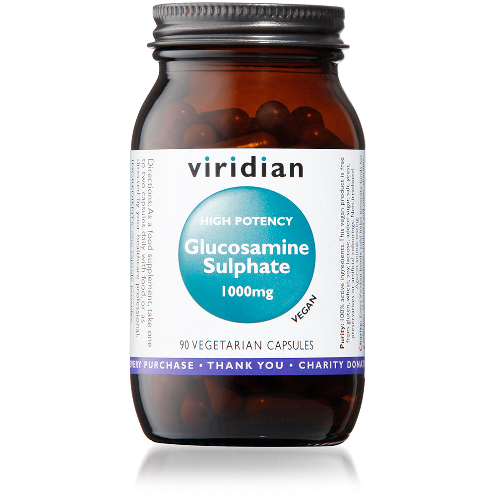 Viridian High Potency Glucosamine Sulphate - 90 Veg Caps