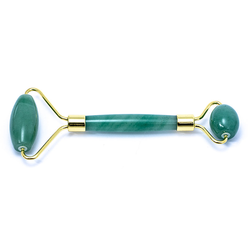 Dual Ended Facial Roller - Chinese Jade