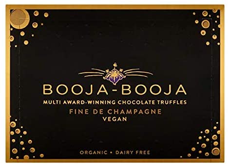 Booja Booja Organic Chocolate Truffles (Fine De Champagne) (92g)