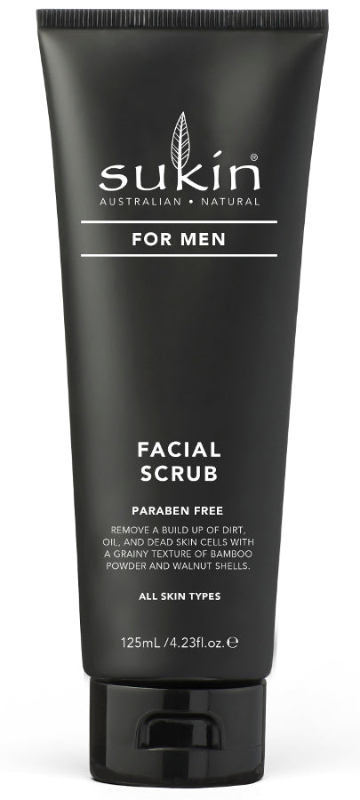 Sukin Facial Scrub for Men 125ml