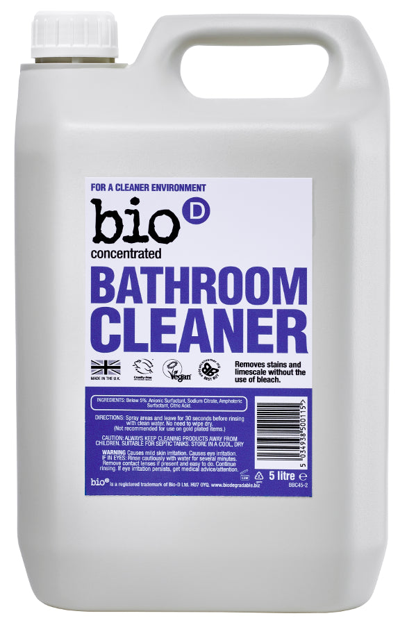 Bio D Bathroon Cleaner (Concentrated) 5Ltr