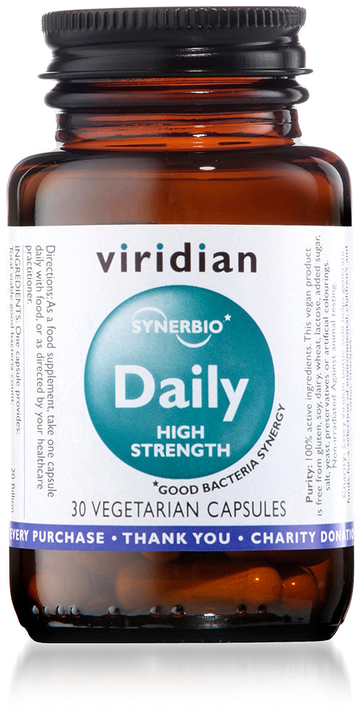 Viridian Synerbio Daily High Strength - 30 Veg Caps