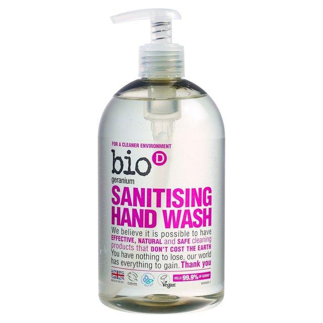 Bio D Sanitising Hand Wash - Geranium