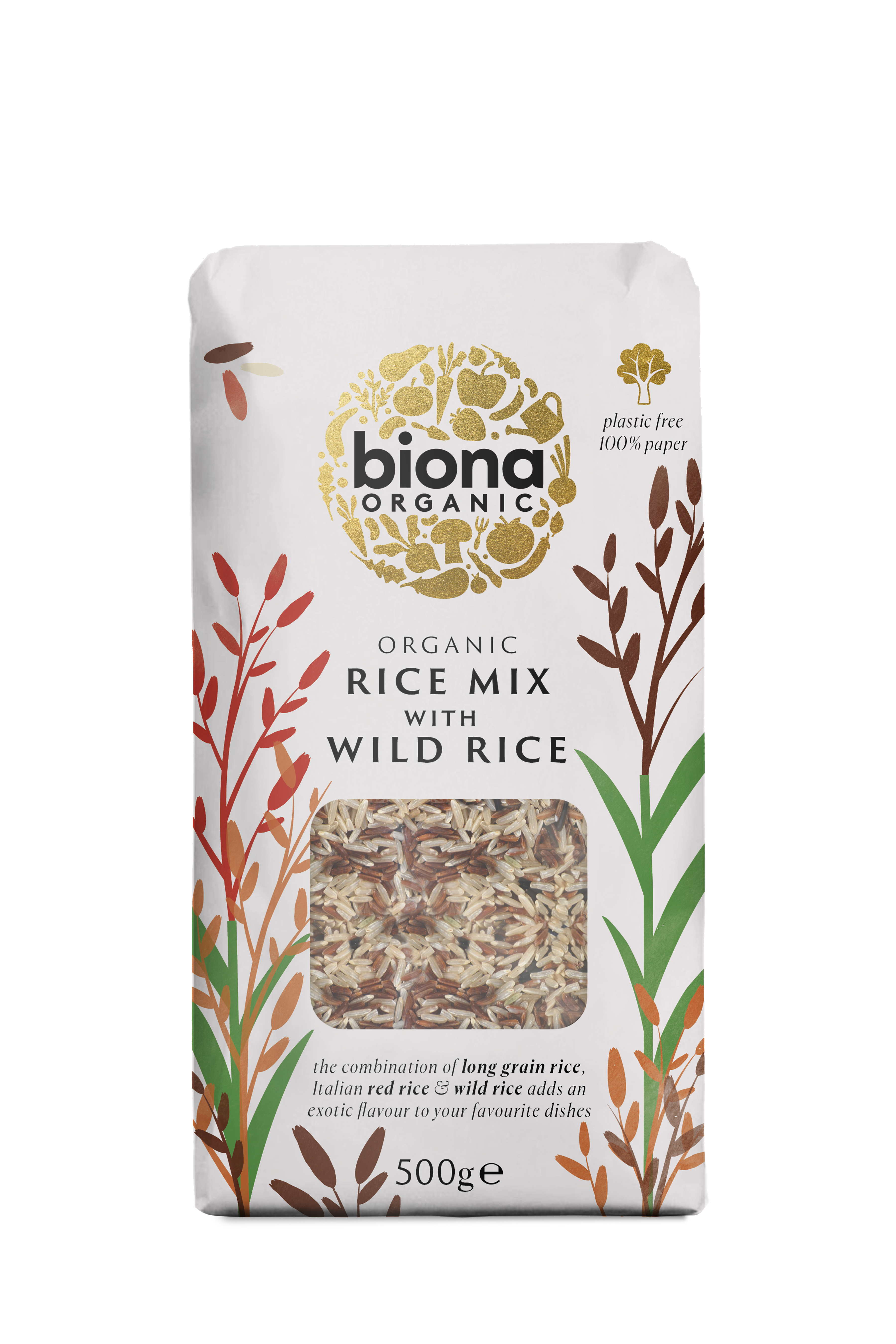 Biona Organic Rice Mix with Wild Rice 500g