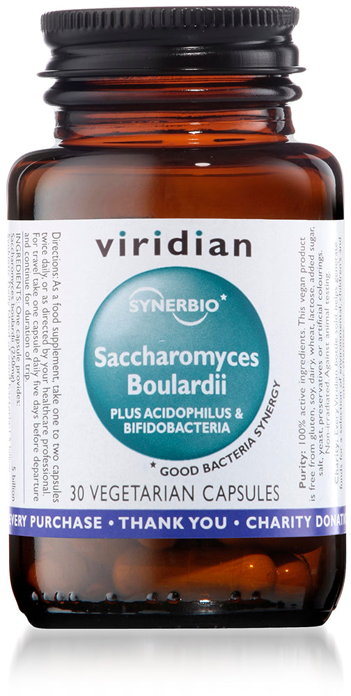 Viridian Saccharomyces Boulardii (30 Veg Caps)