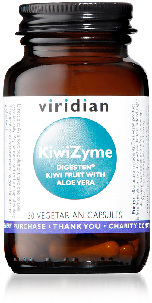 Viridian KiwiZyme - 30 Veg Caps
