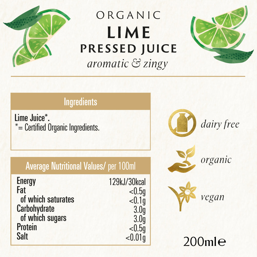 Biona Organic Lime Juice 200ml
