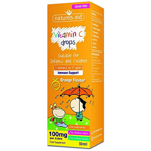 Natures Aid Vitamin C Drops for Children 50ml