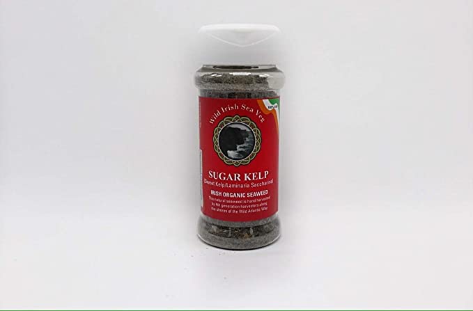 Wild Irish Seaweed - Organic Sugar Kelp Sprinkles Jar