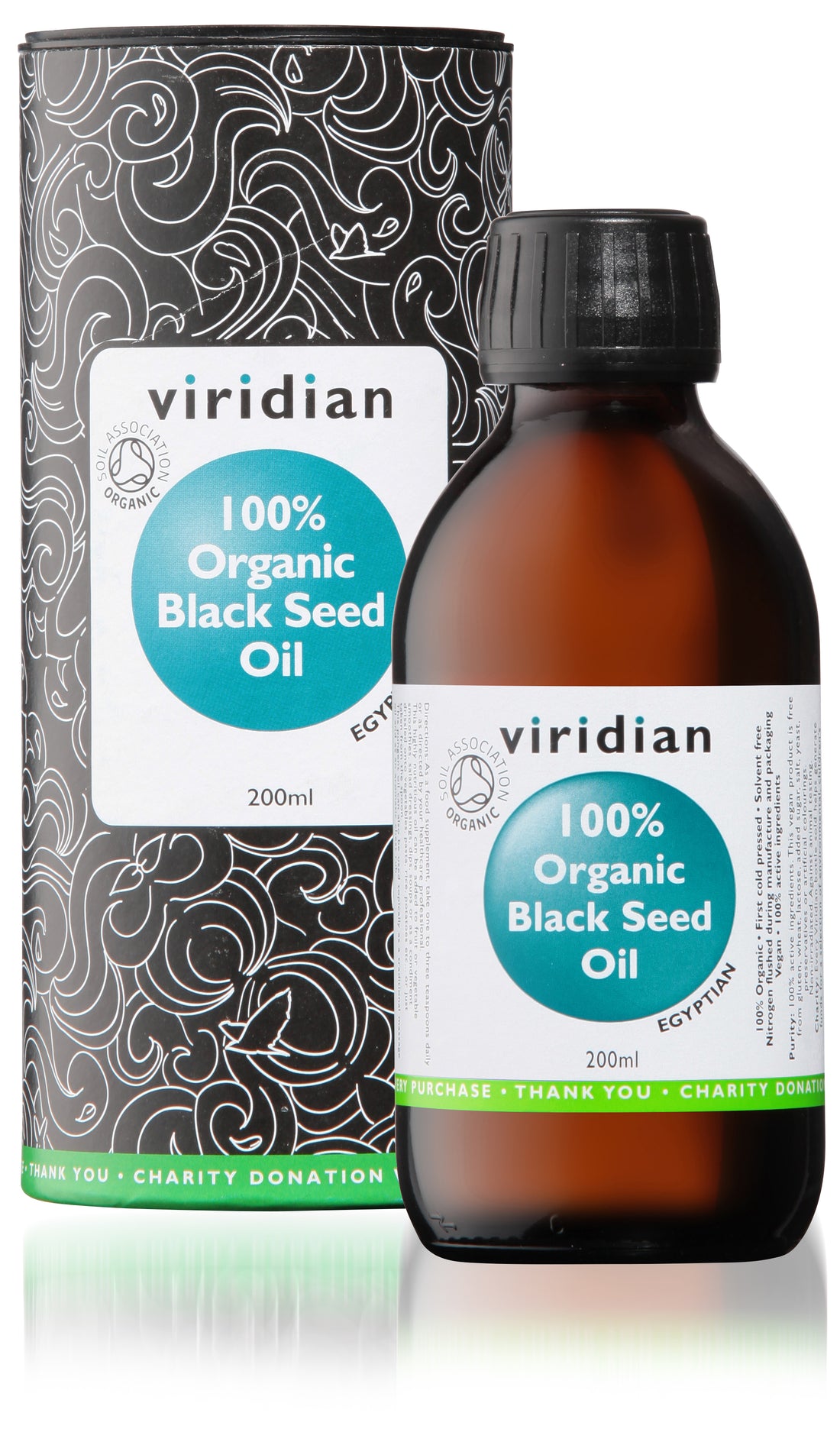 Viridian Organic Black Seed Oil - 200ml