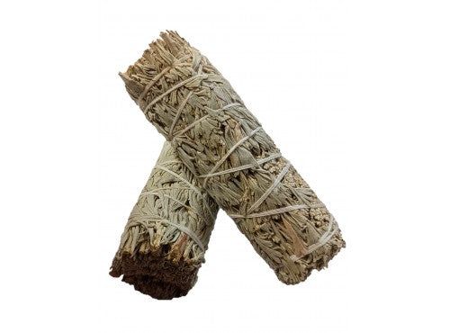 Blue Sage Smudge Cylinder (4in)