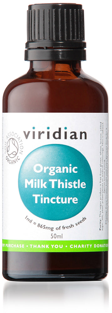 Viridian Organic Milk Thistle Tincture - 50ml